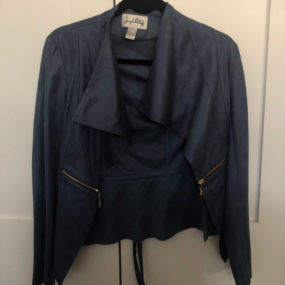 SATIN BLUE JACKET